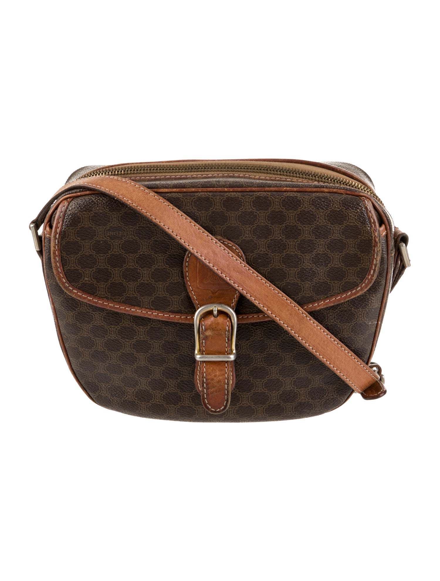 Celine Macadam Crossbody Bag Vintage