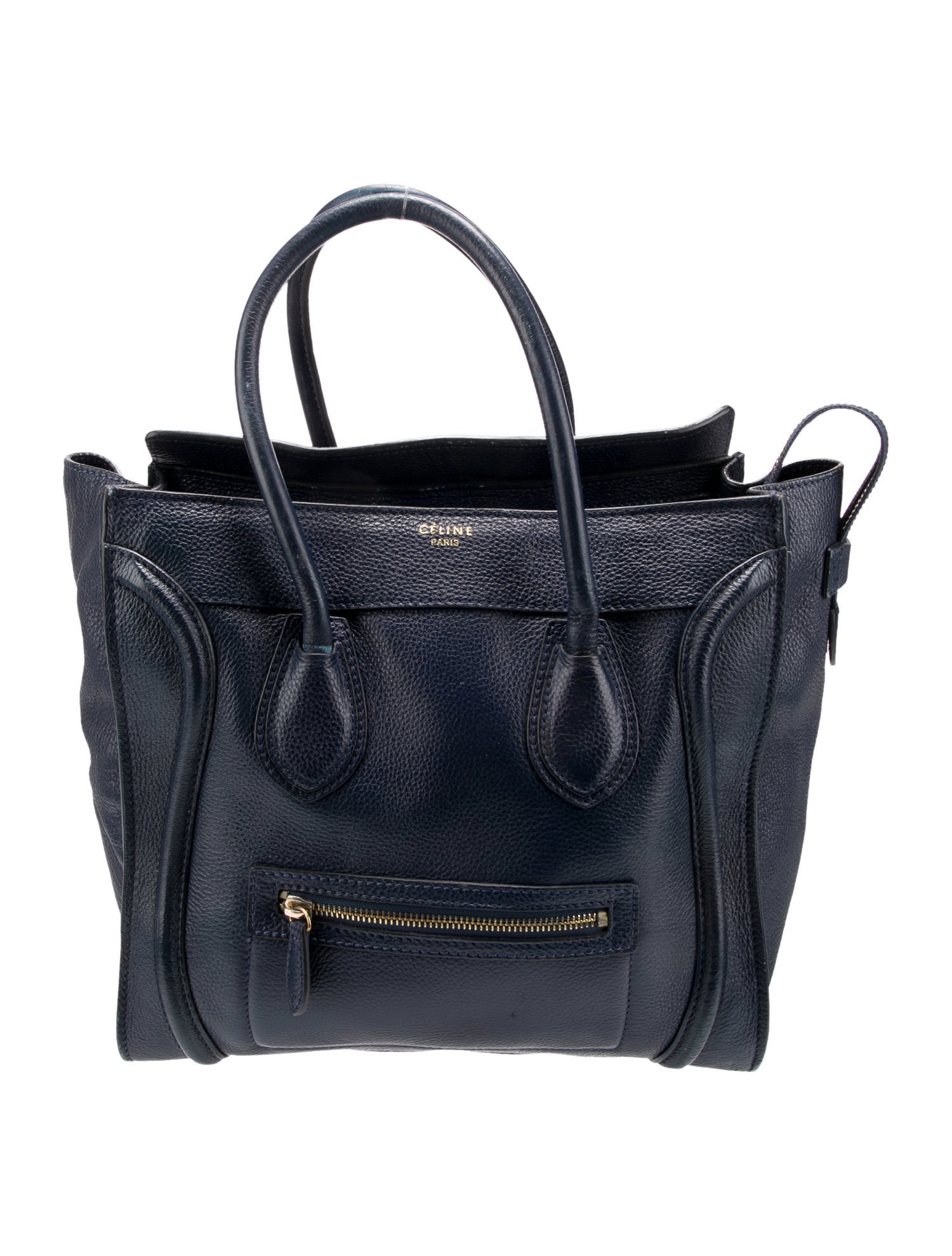 Celine Leather Luggage Mini Vintage