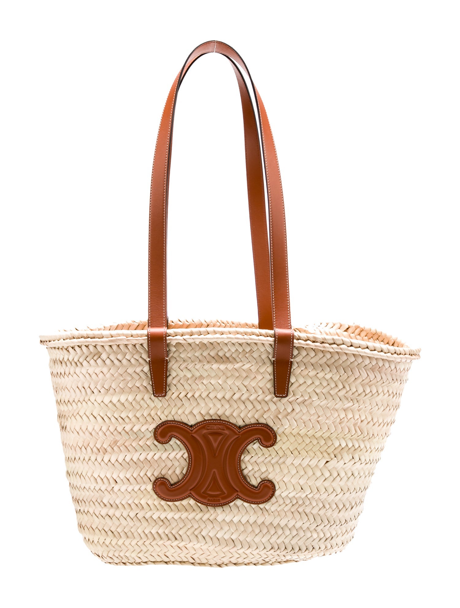 Celine Raffia Classic Panier 2024