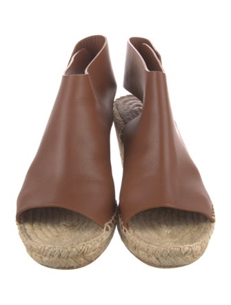 Celine Leather Espadrilles