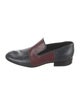 Celine Leather Colorblock Pattern Loafers
