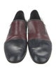 Celine Leather Colorblock Pattern Loafers
