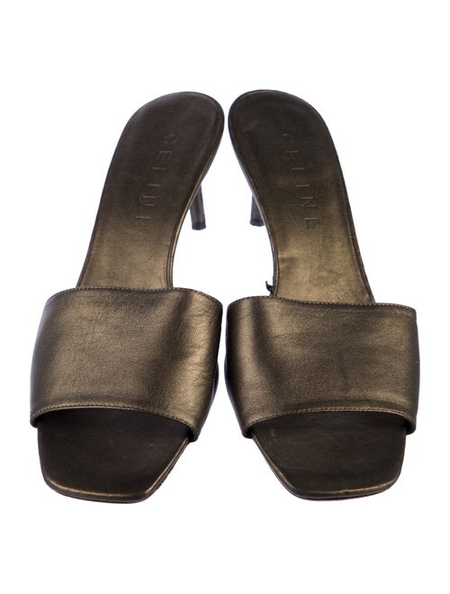 Celine Leather Slides