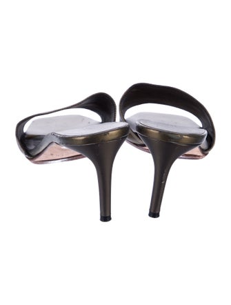 Celine Leather Slides