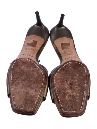 Celine Leather Slides