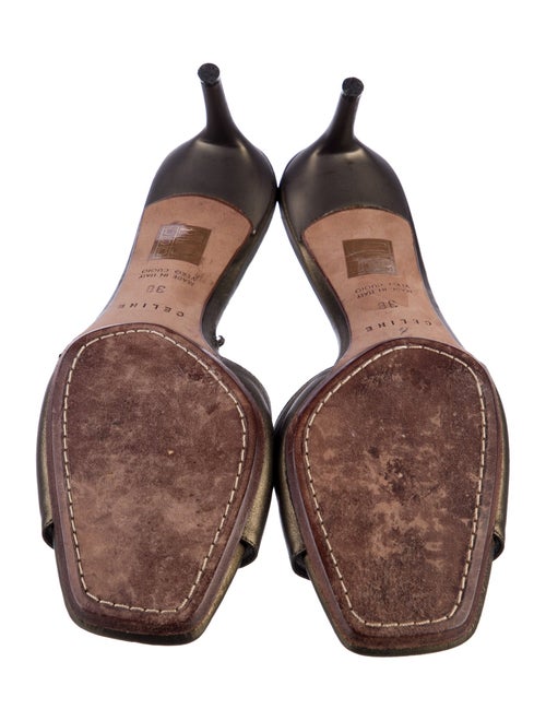 Celine Leather Slides