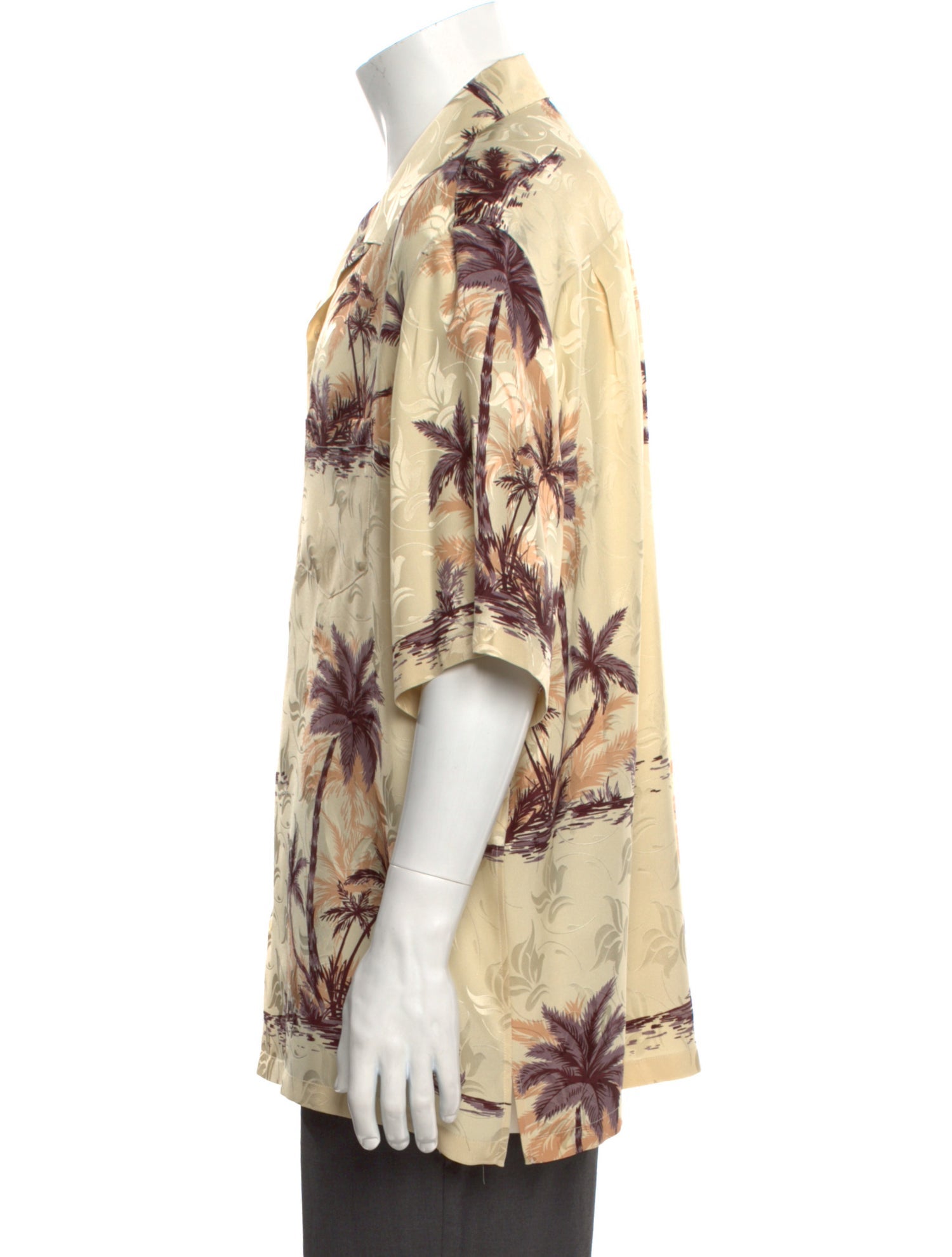 Celine Silk Floral Print Shirt w/ Tags