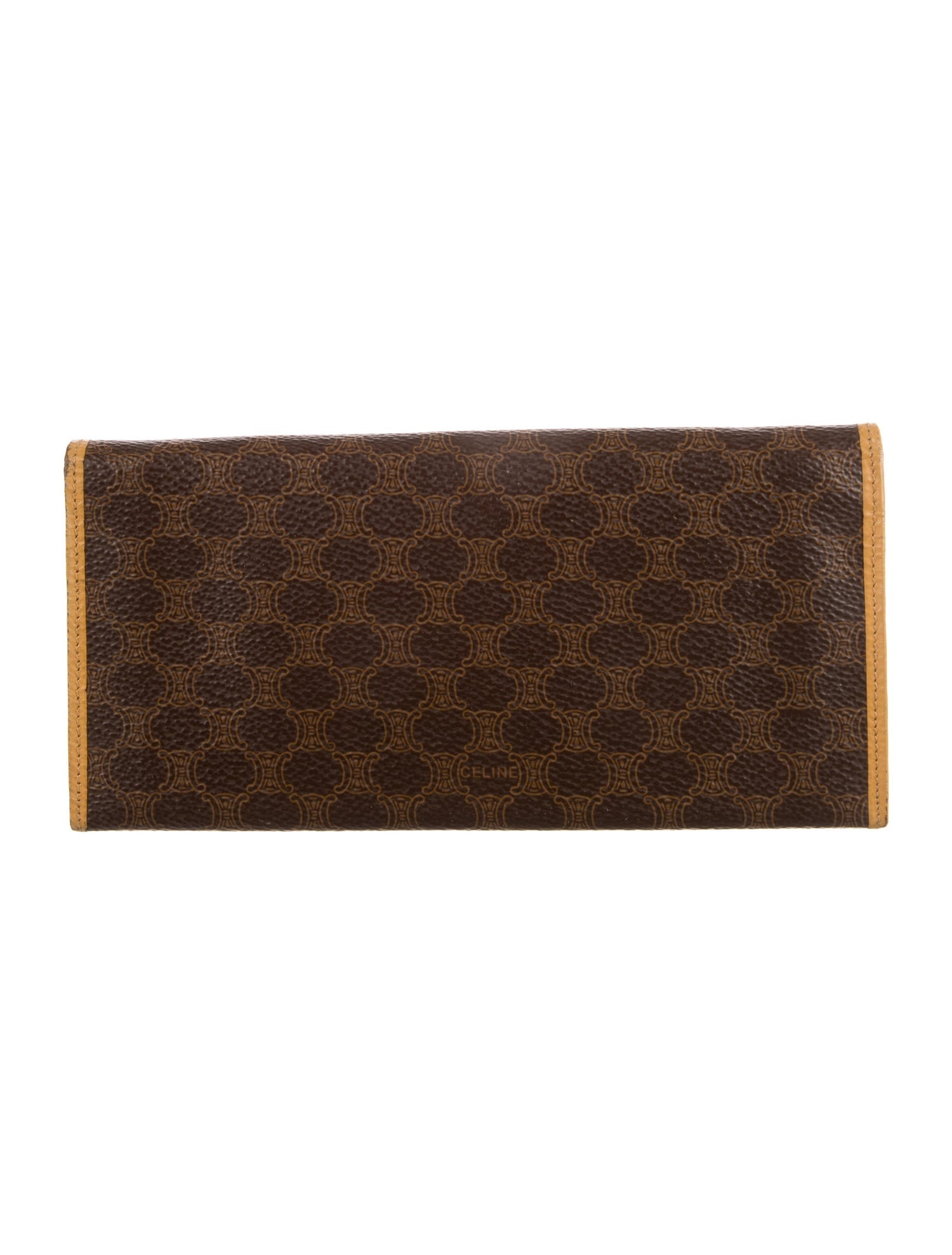 Celine Vintage Macadam Wallet Wallet