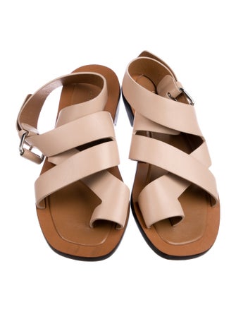 Celine Leather Gladiator Sandals