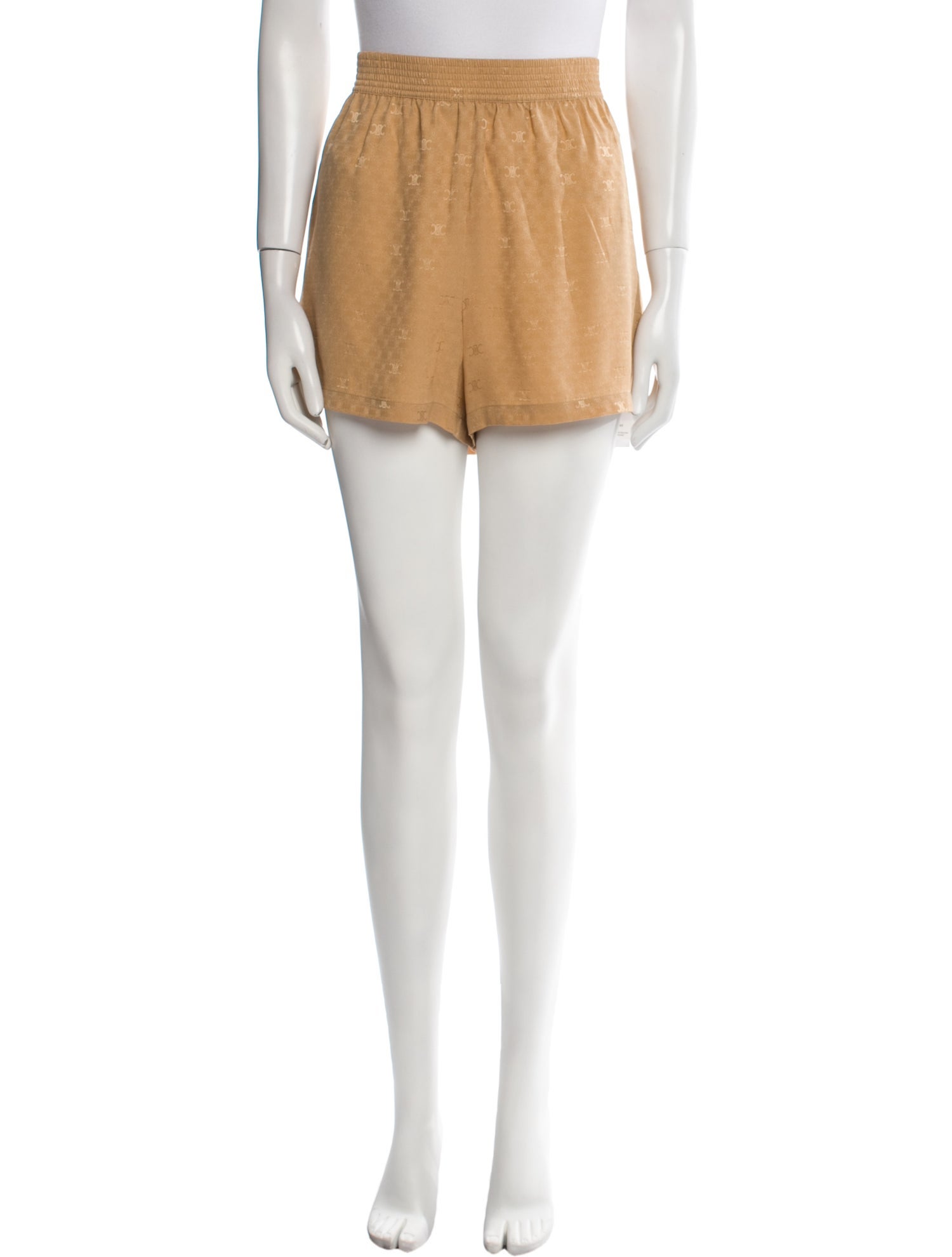 Celine Jacquard Mini Shorts w/ Tags