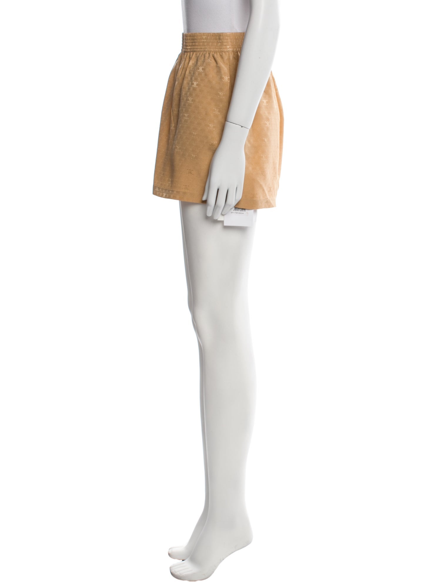 Celine Jacquard Mini Shorts w/ Tags