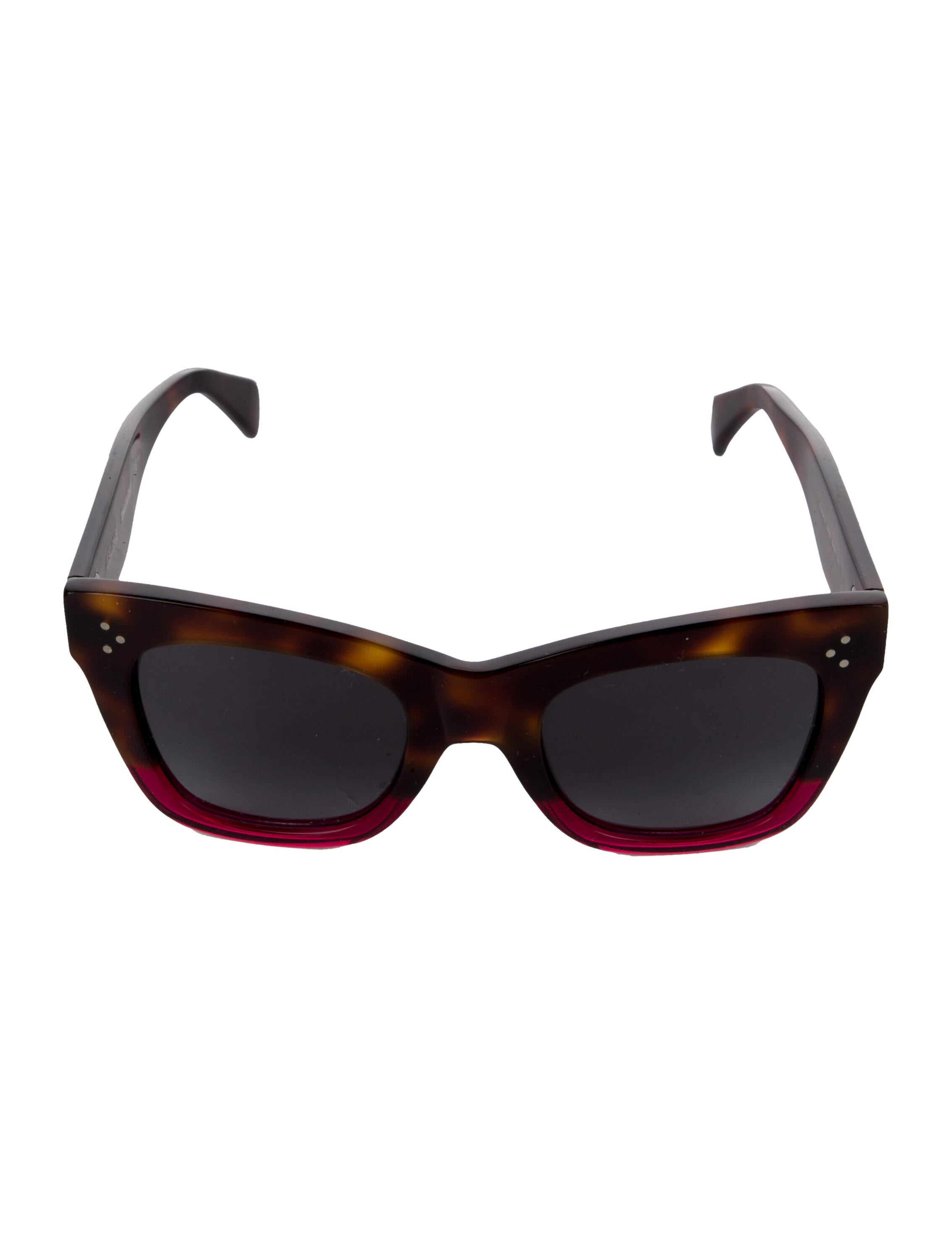 Celine Wayfarer Gradient Sunglasses