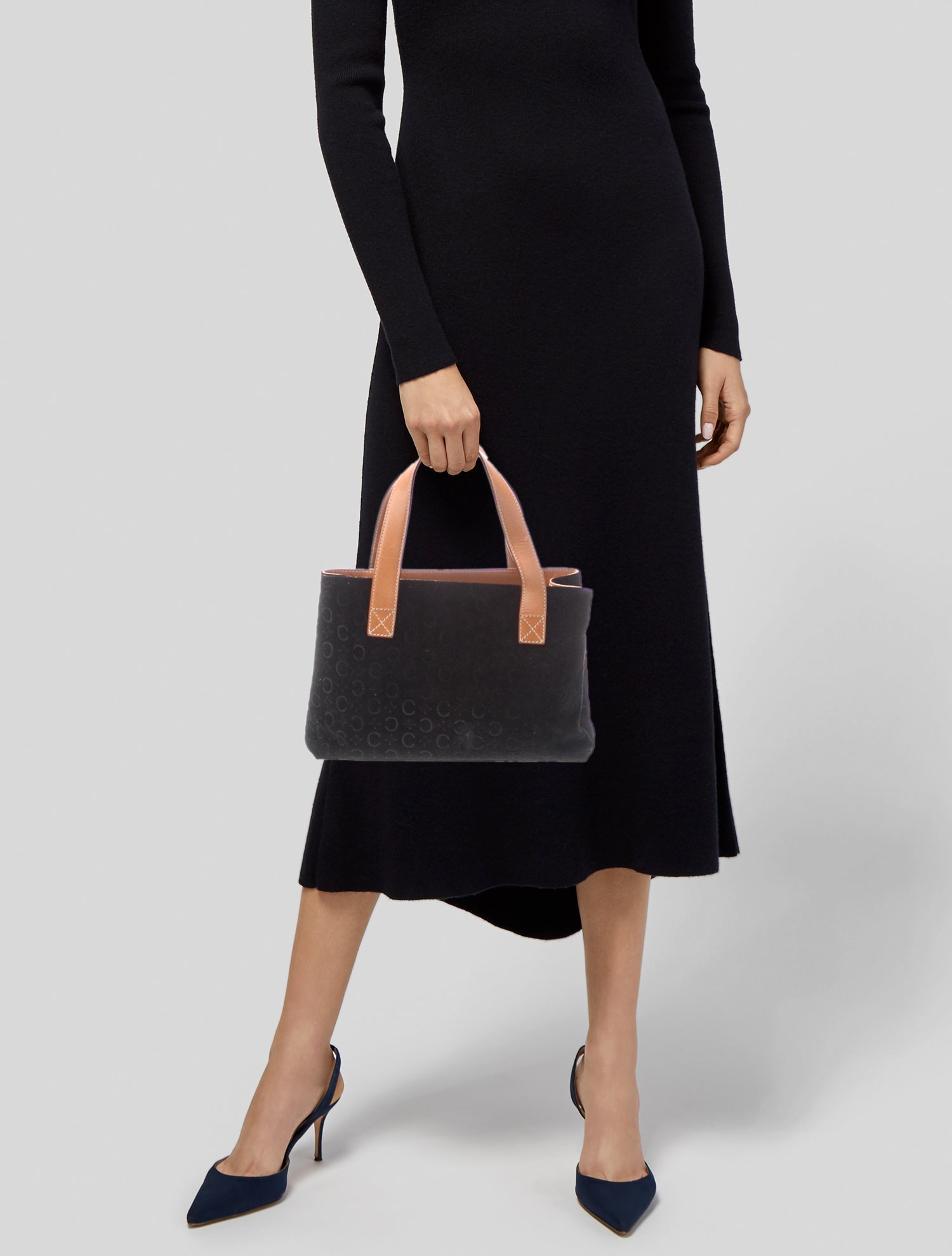 Celine Monogram Top Handle Bag