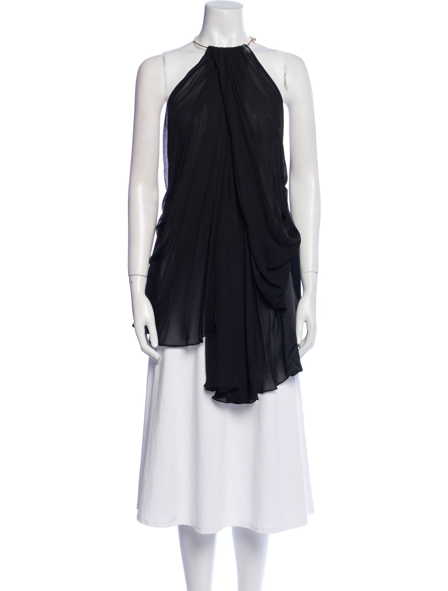 Celine Silk Halterneck Tunic