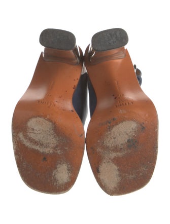 Celine Suede Slingback Sandals