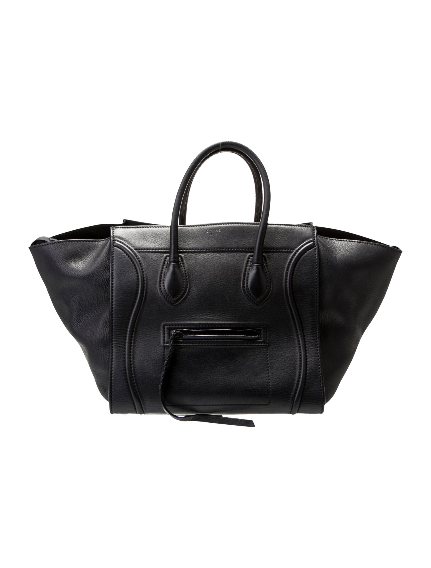 Celine Leather Luggage Phantom Medium