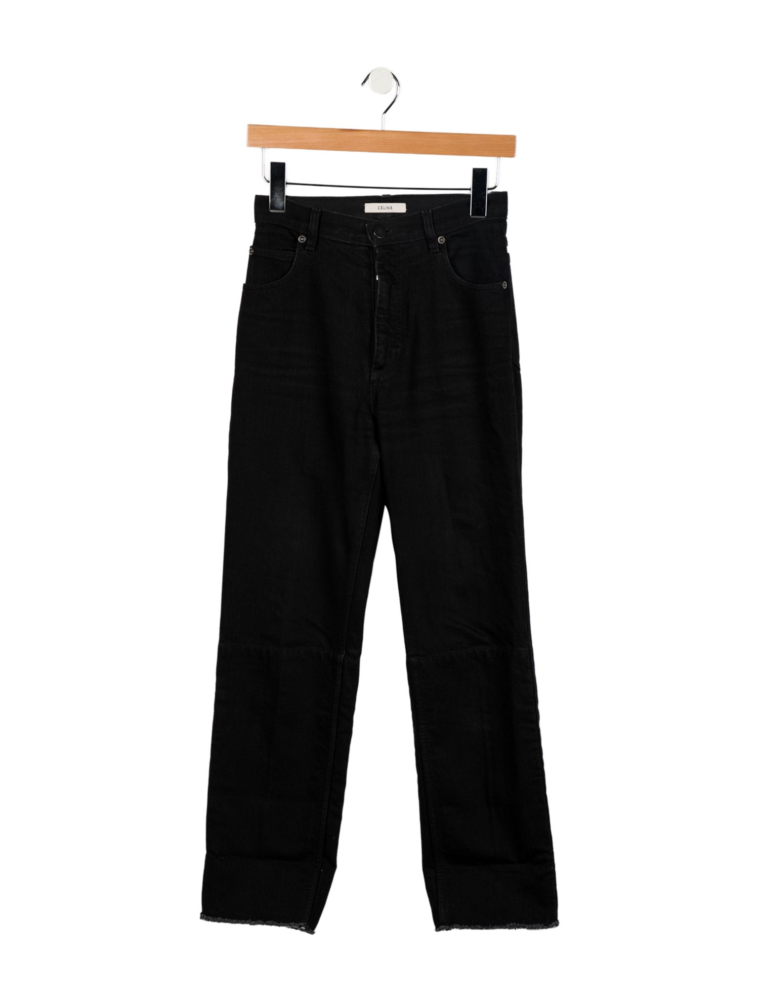 Celine High-Rise Straight Leg Jeans