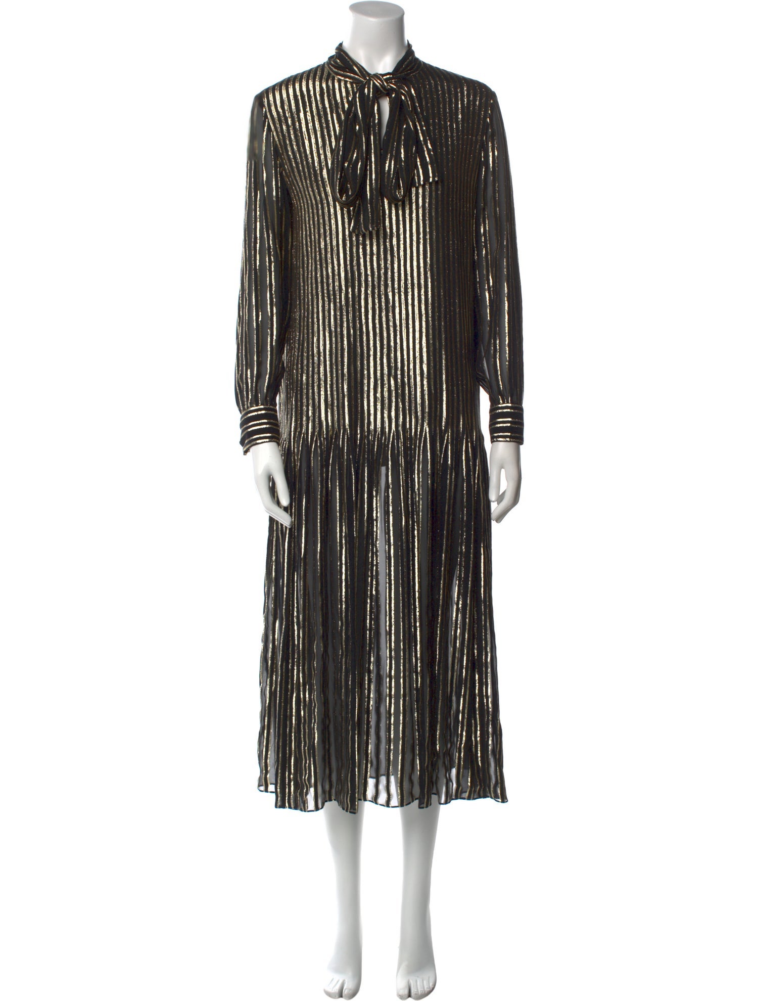 Celine Silk Long Dress