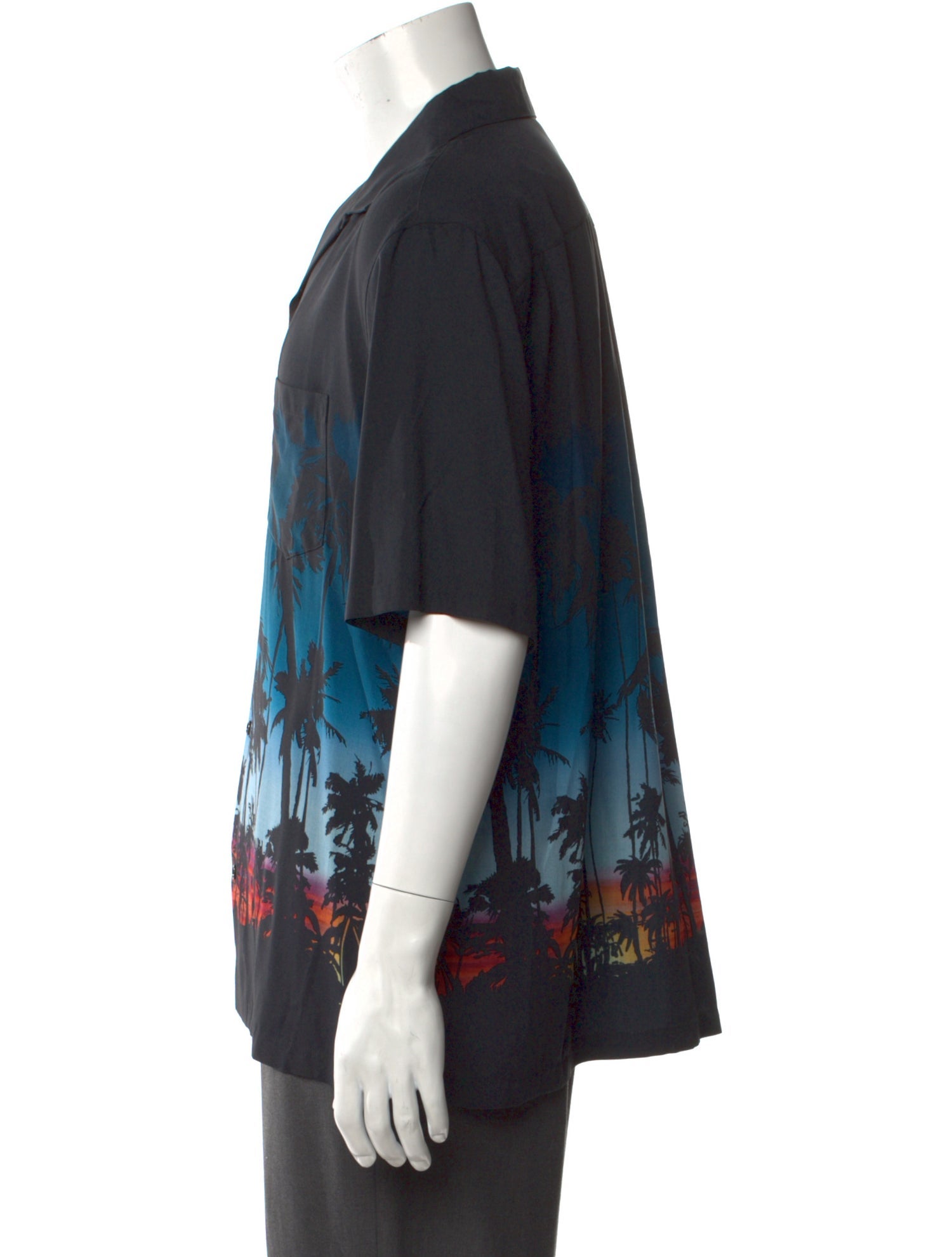 Celine Printed Short Sleeve Shirt w/ Tags