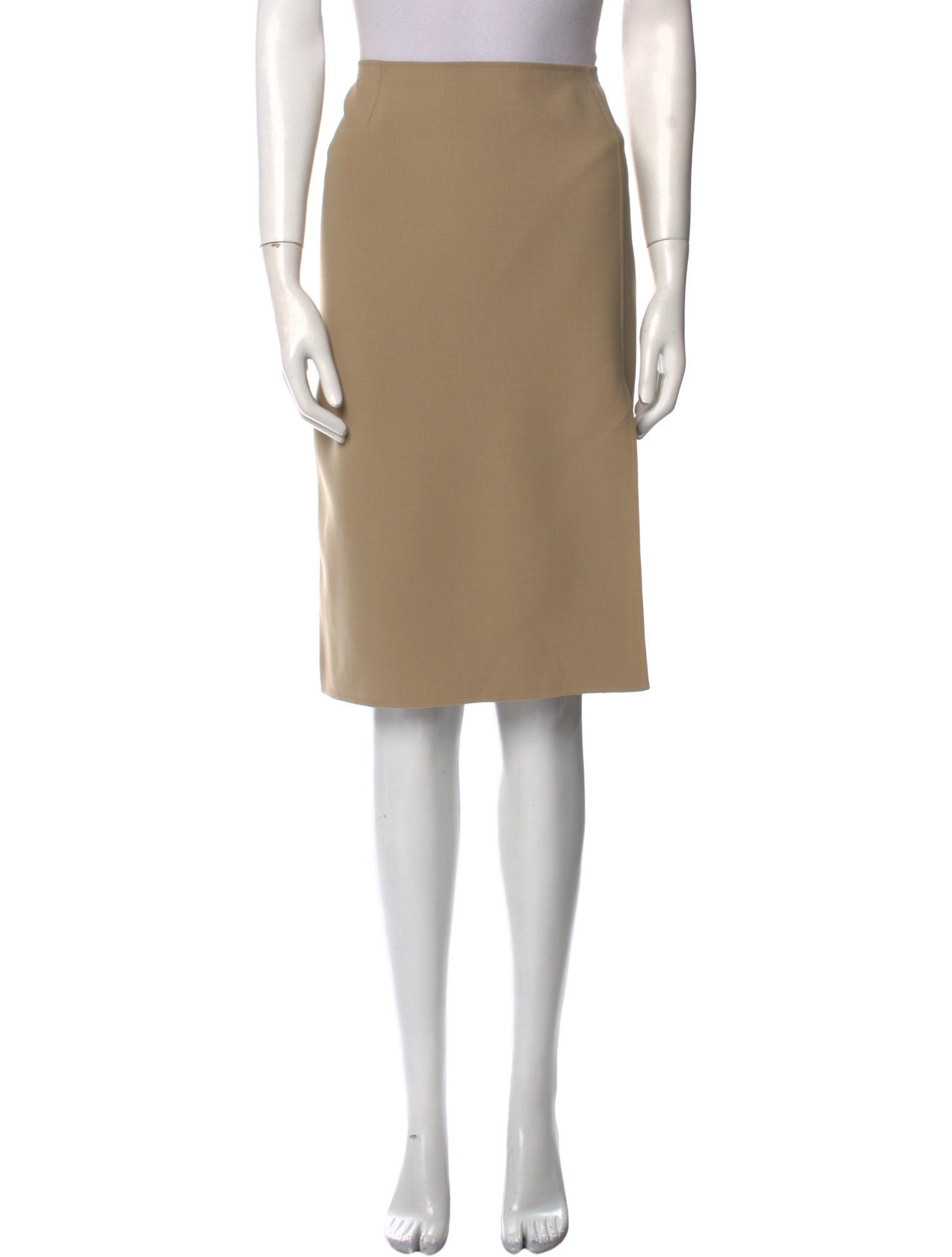 Celine Wool Knee-Length Skirt