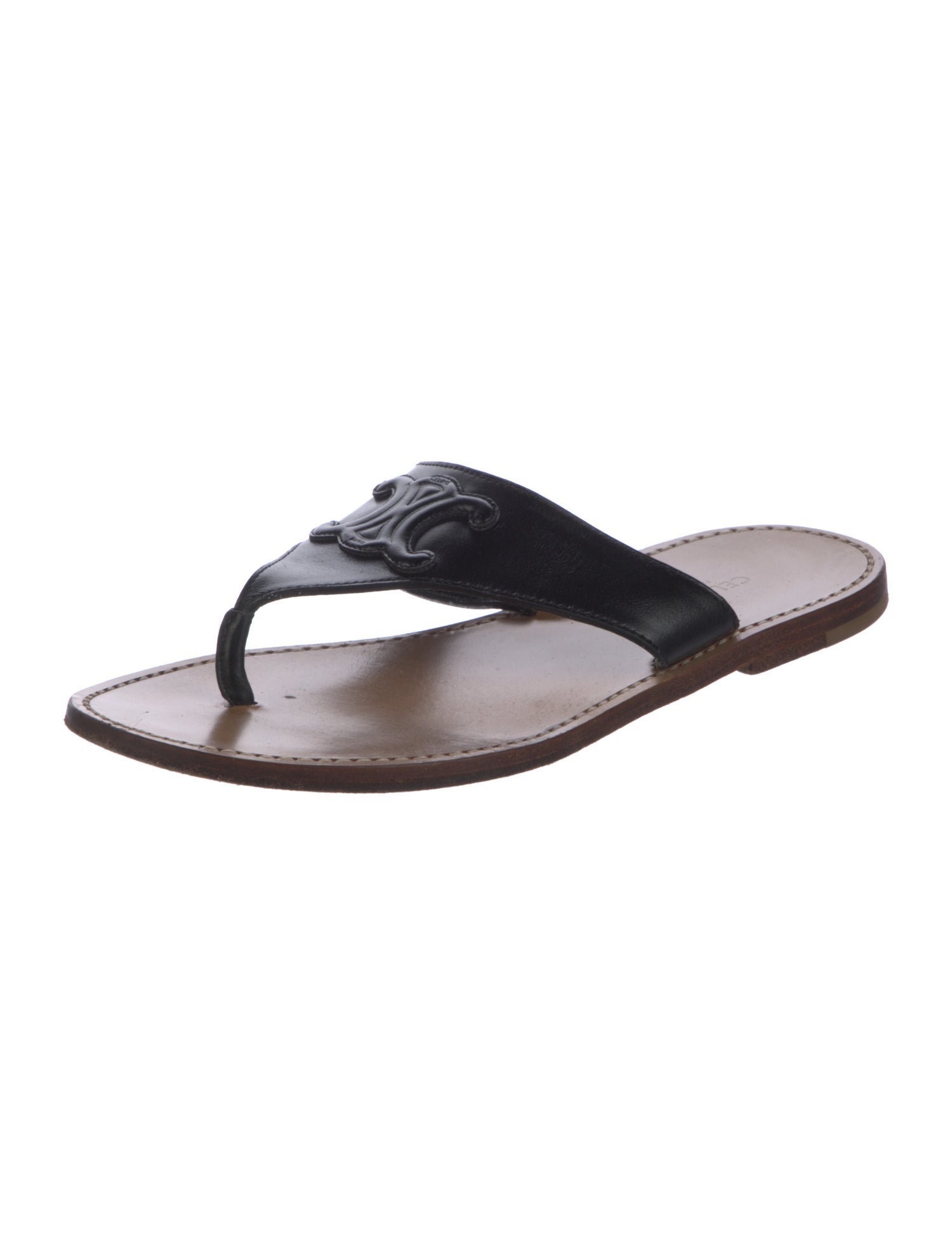 Celine Leather Slides