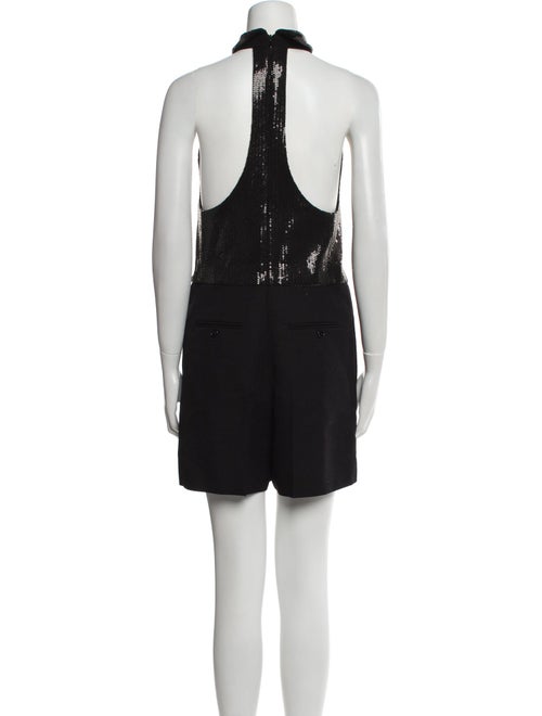 Celine Wool Mock Neck Romper