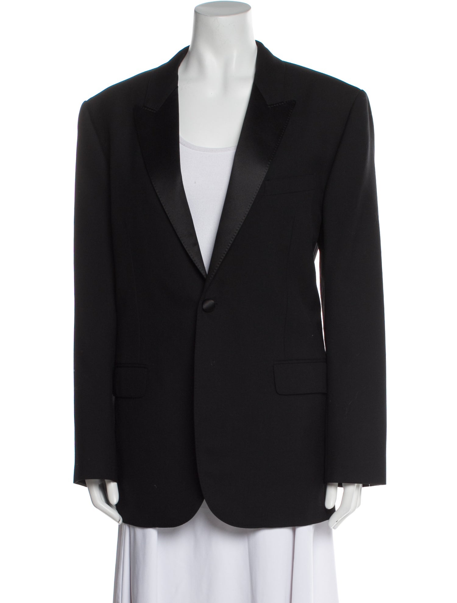 Celine Wool Tuxedo Blazer