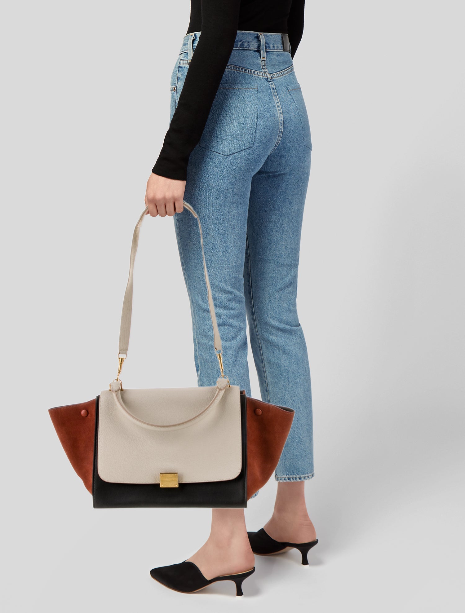 Celine Leather Trapeze Medium