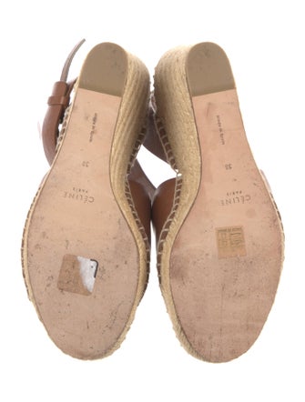 Celine Leather Espadrilles