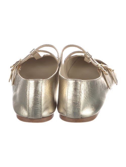 Celine Leather Mary Jane Flats