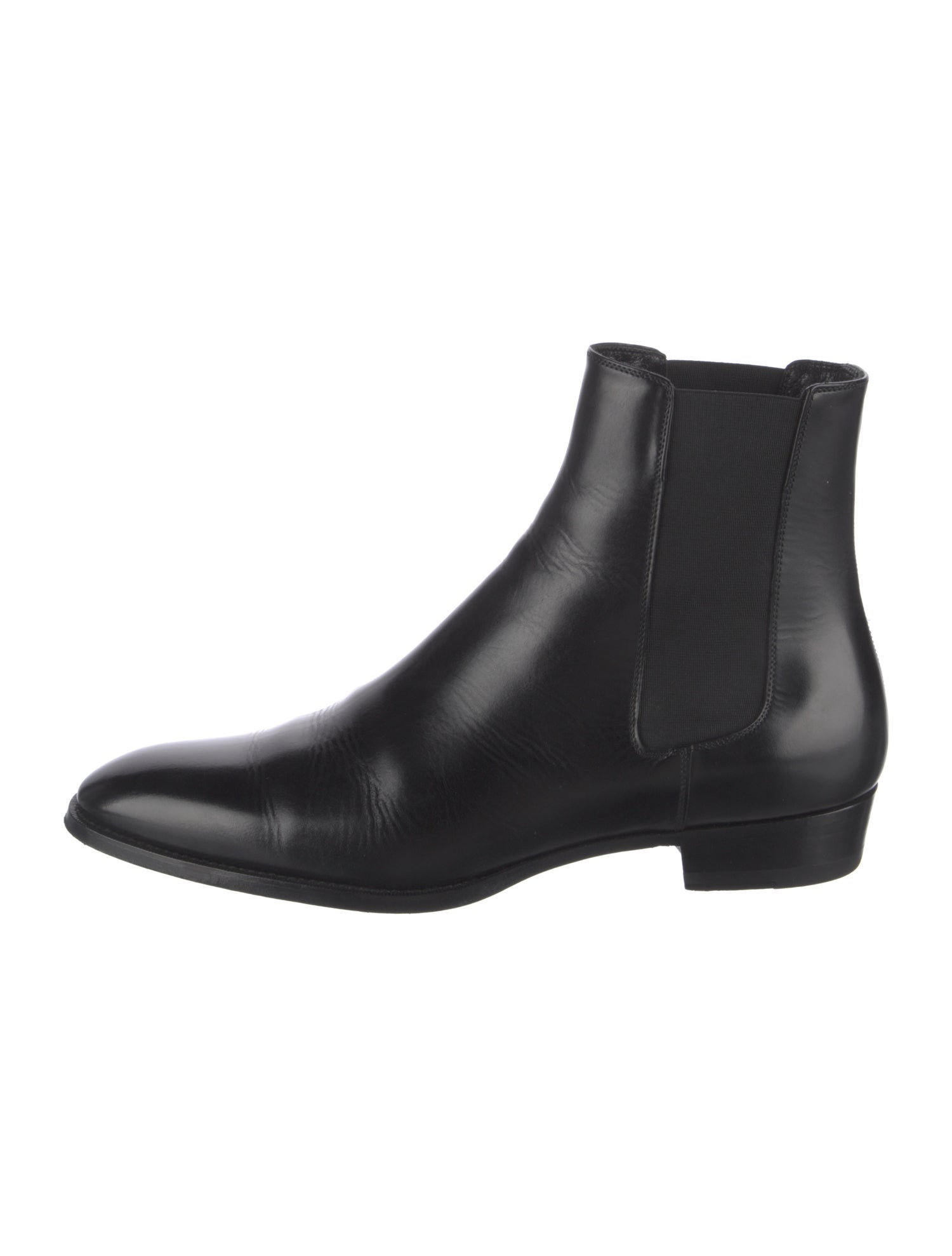 Celine Leather Chelsea Boots