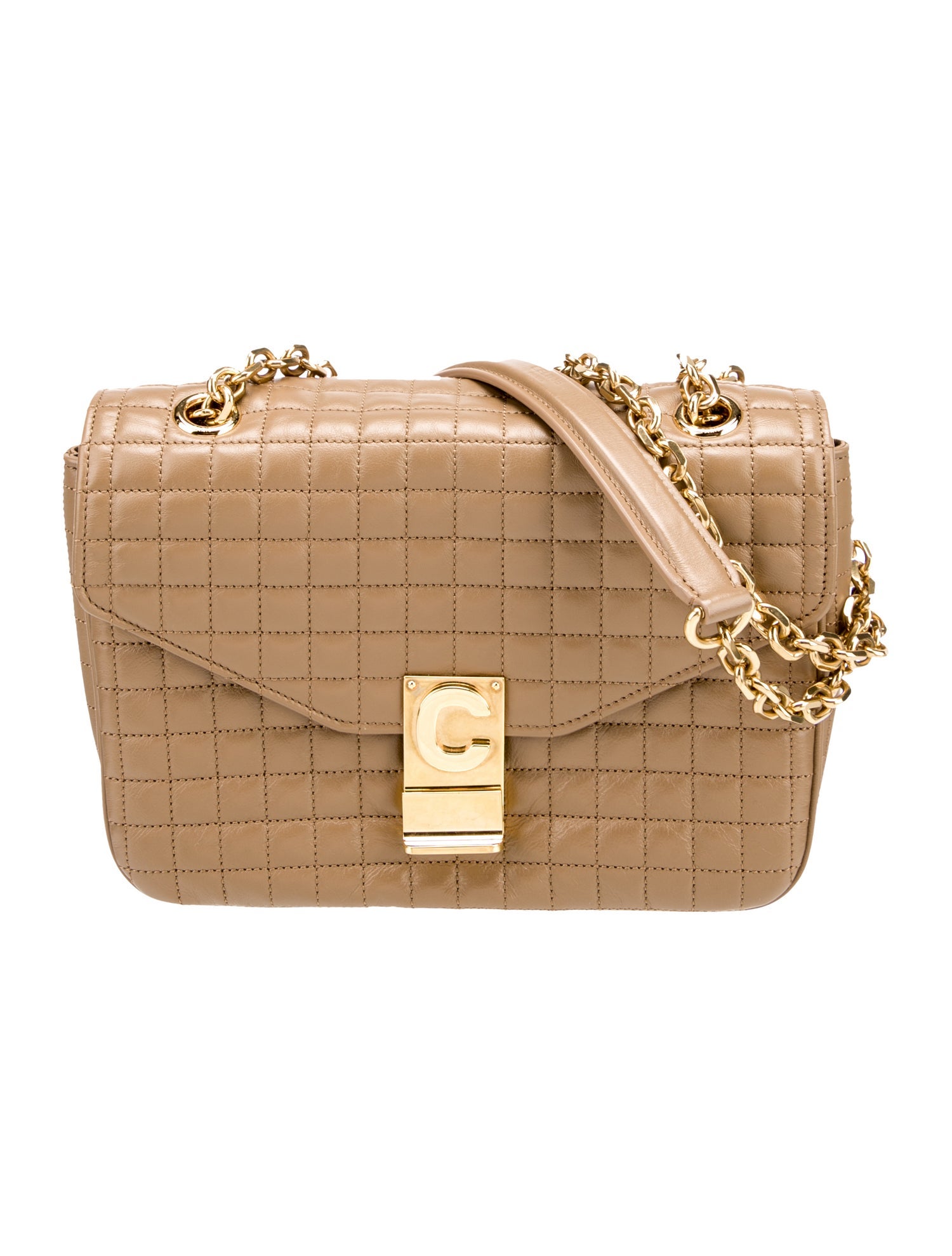 Celine Leather C Bag Medium