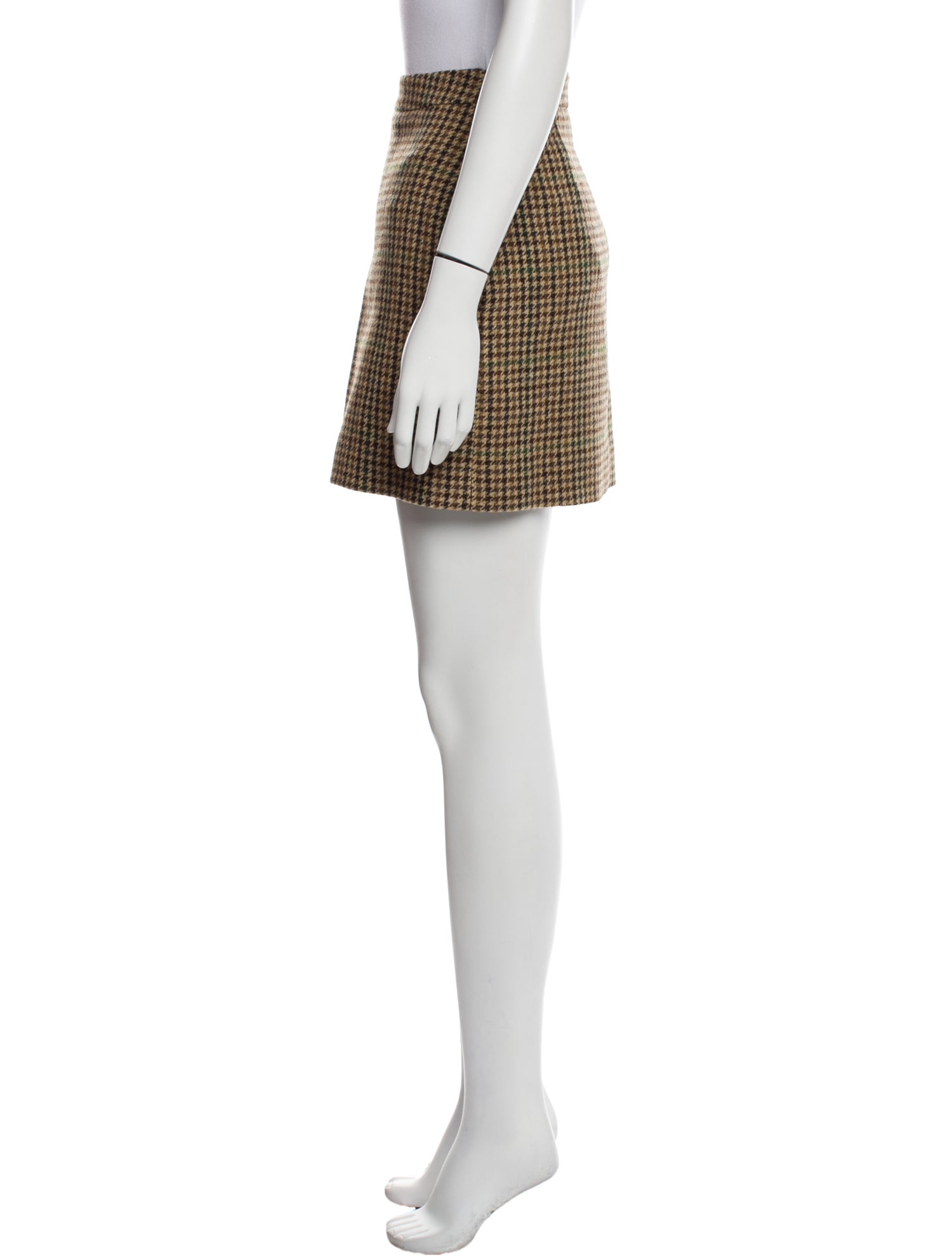 Celine Wool Mini Skirt