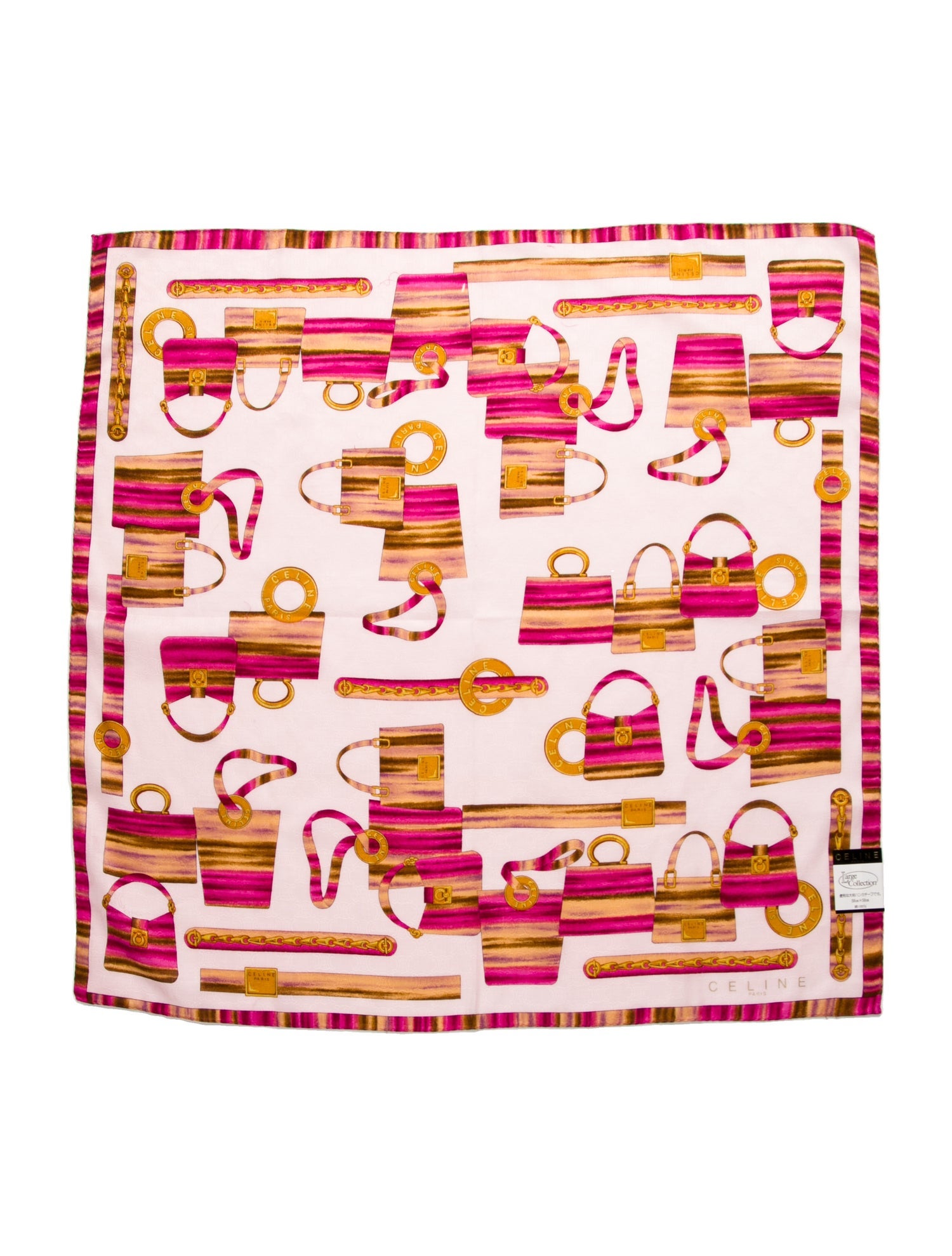 Celine Vintage Late 1990's - Early 2000's Bandana w/ Tags