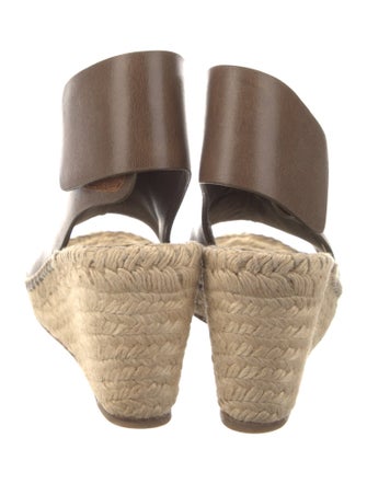 Celine Leather Espadrilles