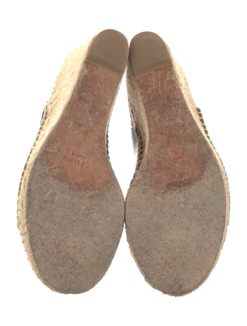 Celine Leather Espadrilles