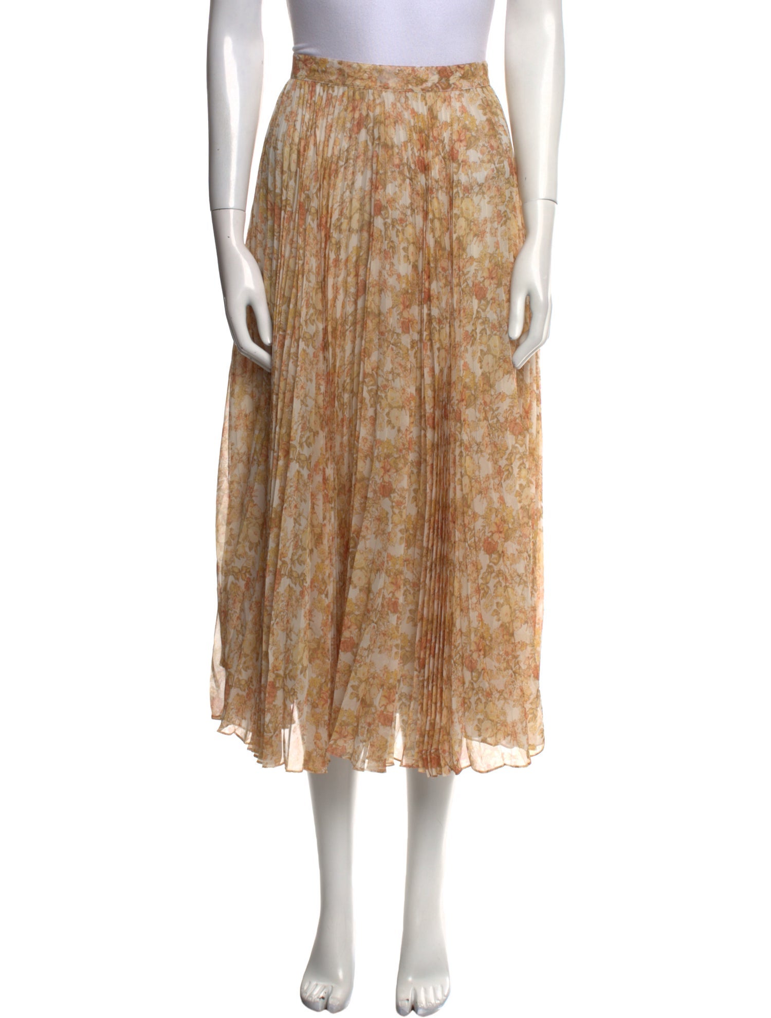 Celine Silk Midi Length Skirt w/ Tags