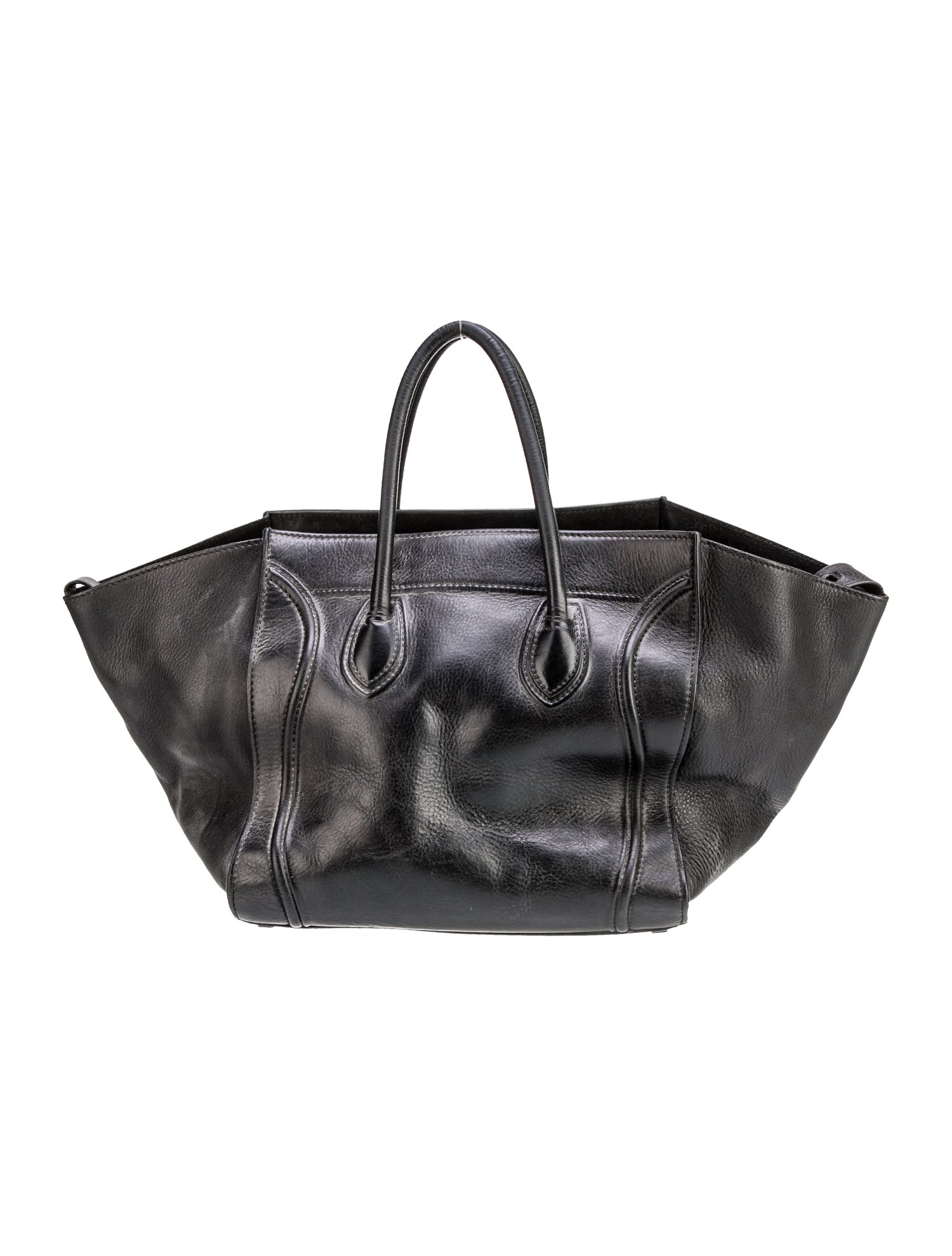 Celine Leather Luggage Phantom Medium
