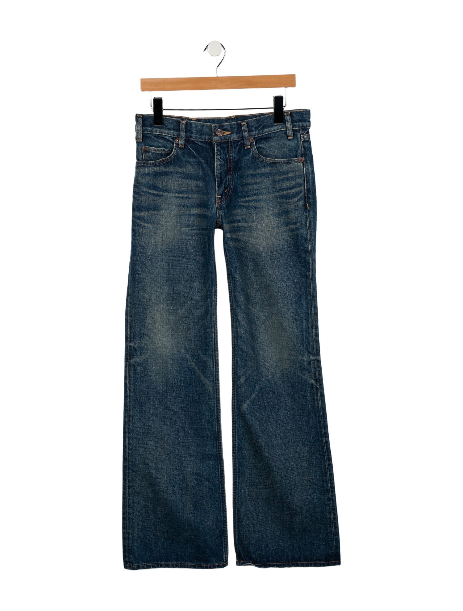 Celine Wide Leg Relaxed Fit Jeans w/ Tags