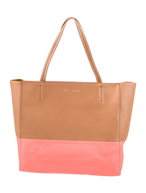 Celine Leather Horizontal Cabas Horizontal