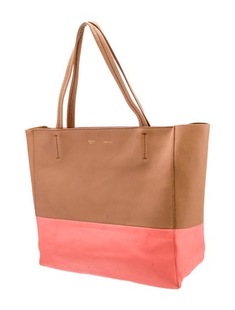 Celine Leather Horizontal Cabas Horizontal