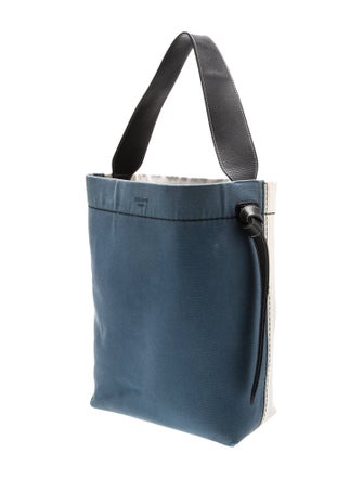 Celine Canvas Twisted Cabas