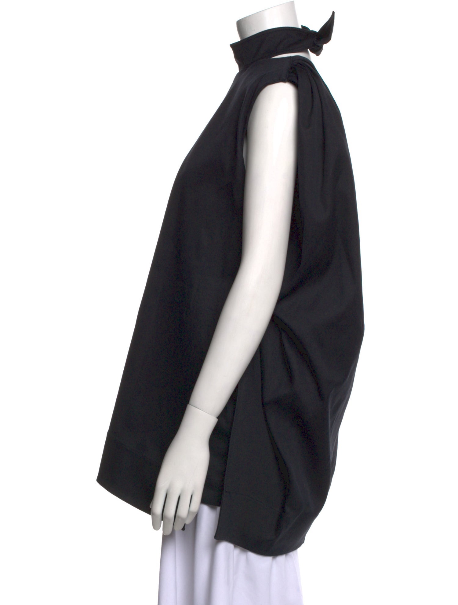 Celine Mock Neck Sleeveless Tunic