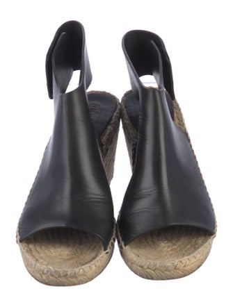 Celine Leather Espadrilles