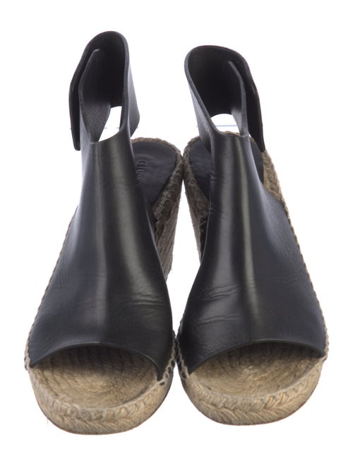 Celine Leather Espadrilles