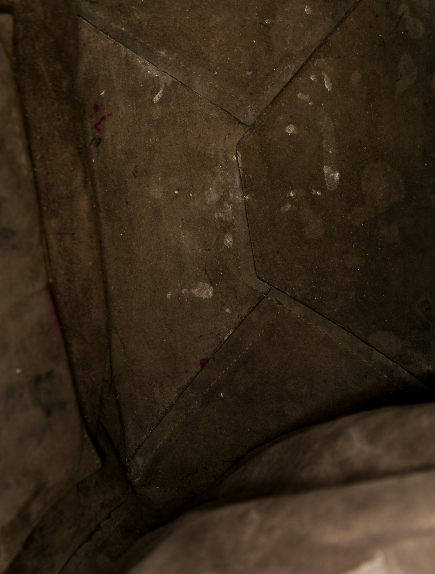 Celine Leather Cabas Phantom w/Belt Medium