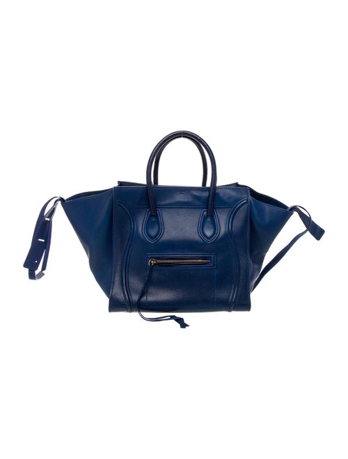Celine Leather Luggage Phantom Medium
