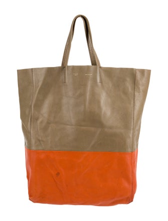 Celine Leather Vertical Cabas