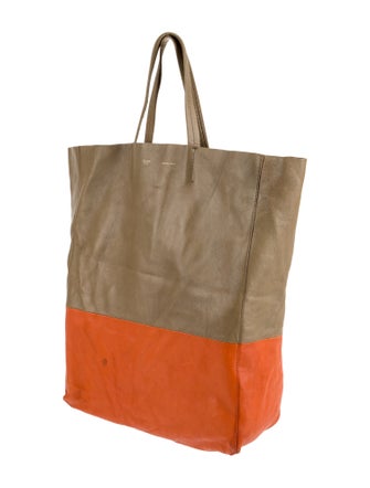 Celine Leather Vertical Cabas