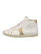 Celine Leather Colorblock Pattern Sneakers